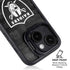 NFL Las Vegas Raiders Black & White iPhone 15 Kickstand Case